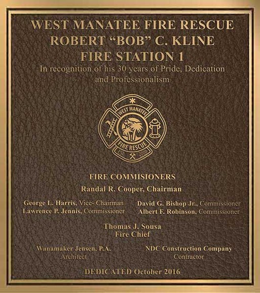 Bronze Dedication Plaques