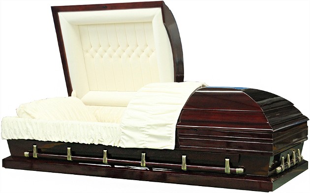 Solid Poplar w/ Almond Velvet Interior