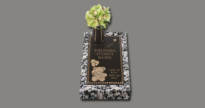 Flat Bronze Baby Markers 4