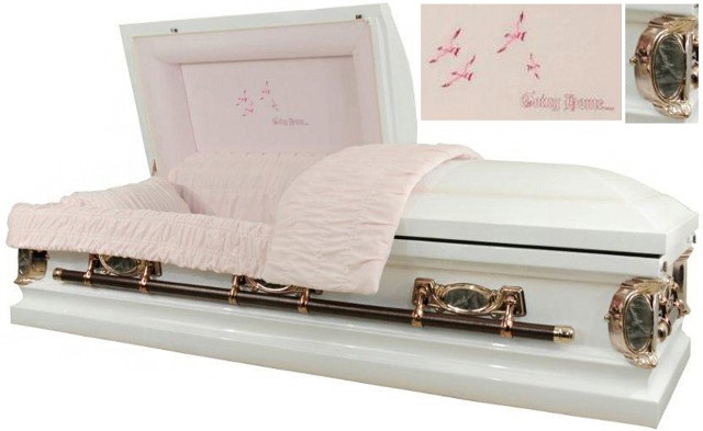 White Going Home Casket White Going Home Casket