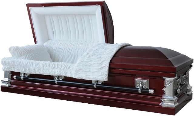 Burgundy Casket - WC8102FS Burgundy Casket - WC8102FS