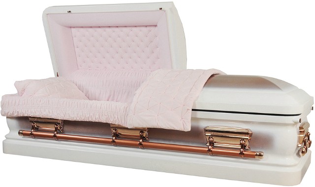 White with Copper Brushed Finish White with Copper Brushed Finish