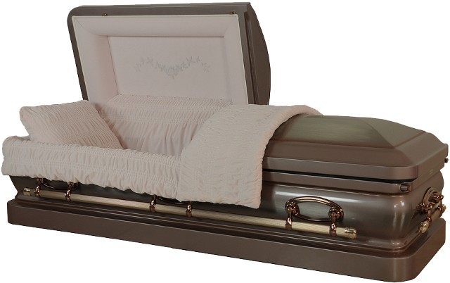Silver Rose Casket - WC8163FS Silver Rose Casket - WC8163FS