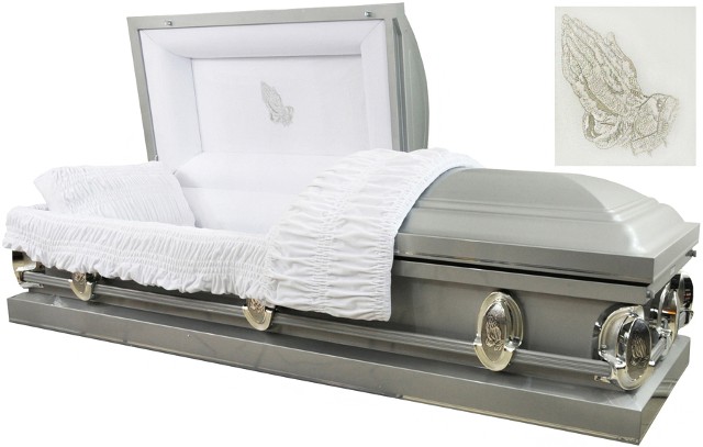 Praying Hands Casket - WC8481FS Praying Hands Casket - WC8481FS